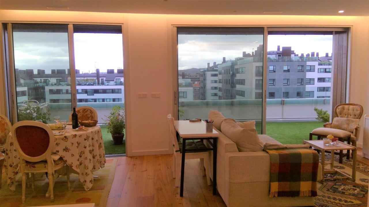 Preciosa Habitacion Doble En Atico Con Terraza II Appartement Santiago de Compostella Buitenkant foto