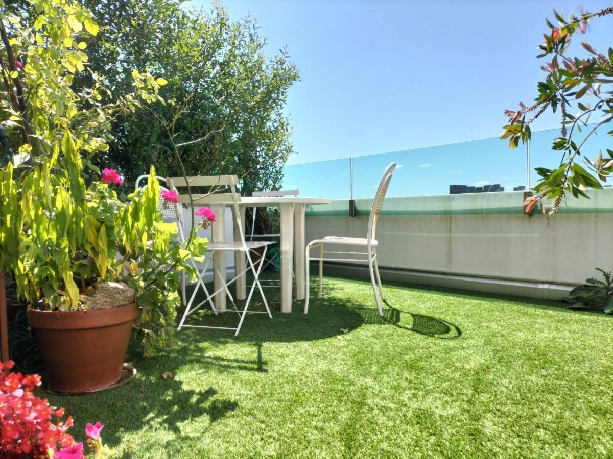 Preciosa Habitacion Doble En Atico Con Terraza II Appartement Santiago de Compostella Buitenkant foto